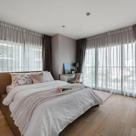 Bts Thong Lor 1 Bedroom Sofa Bed 60Sqm Max4Person